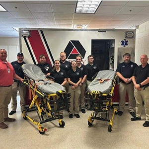 Photo for Dougherty County EMS Donates Equipment