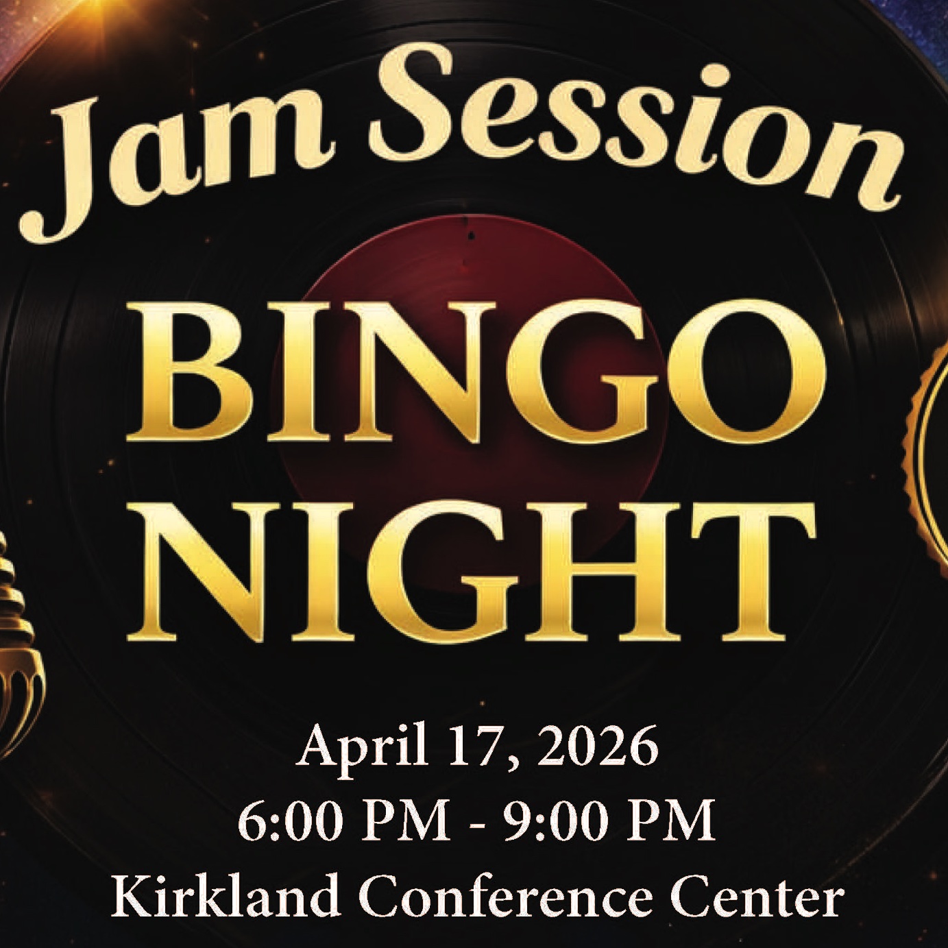 Click to Read Jam Session Bingo Night - April 17, 2026 - ATC Kirkland Conference Center Albany GA Photo for Jam Session Bingo Night - April 17, 2026 - ATC Kirkland Conference Center Albany GA